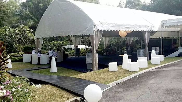 星科移動環保空調助力新加坡總統府戶外音樂會通風降溫