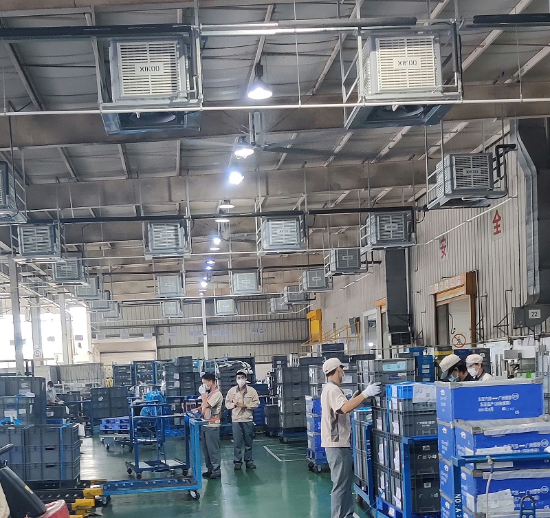 星科環(huán)?？照{(diào)-廠房車間降溫案例